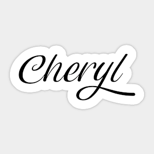 Name Cheryl Sticker